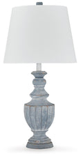Cylerick Terracotta Table Lamp (1/CN) - Antique Blue