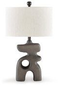 Danacy Paper Table Lamp (1/CN) - Distressed Black