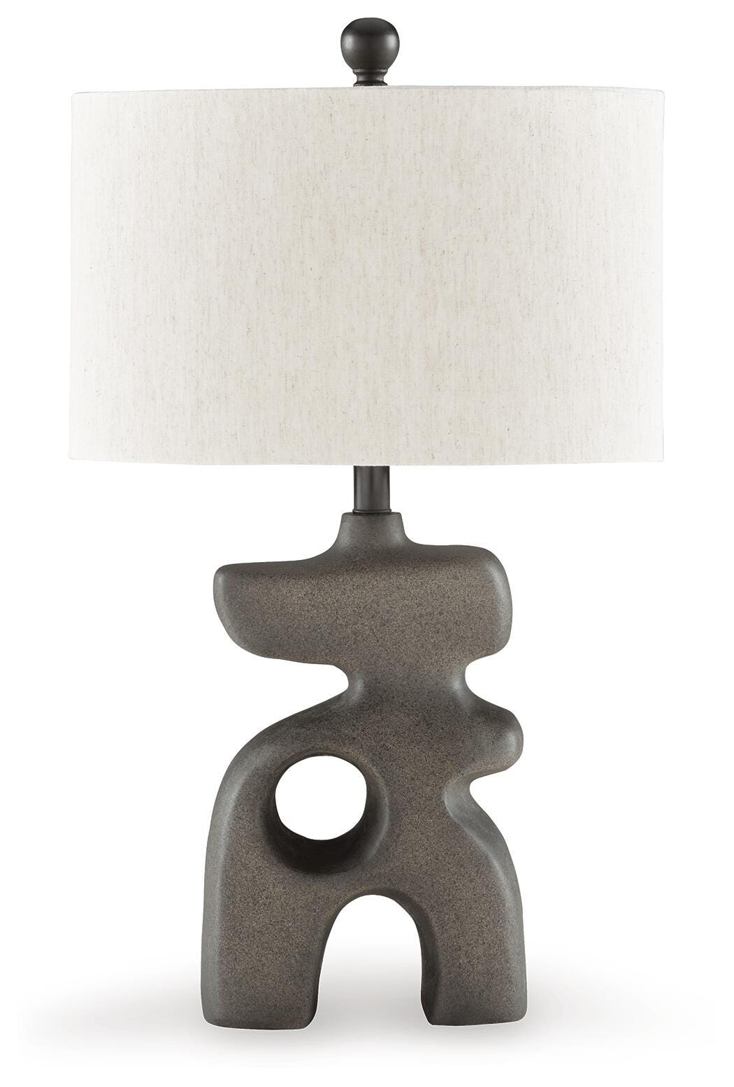Danacy Paper Table Lamp (1/CN) - Distressed Black