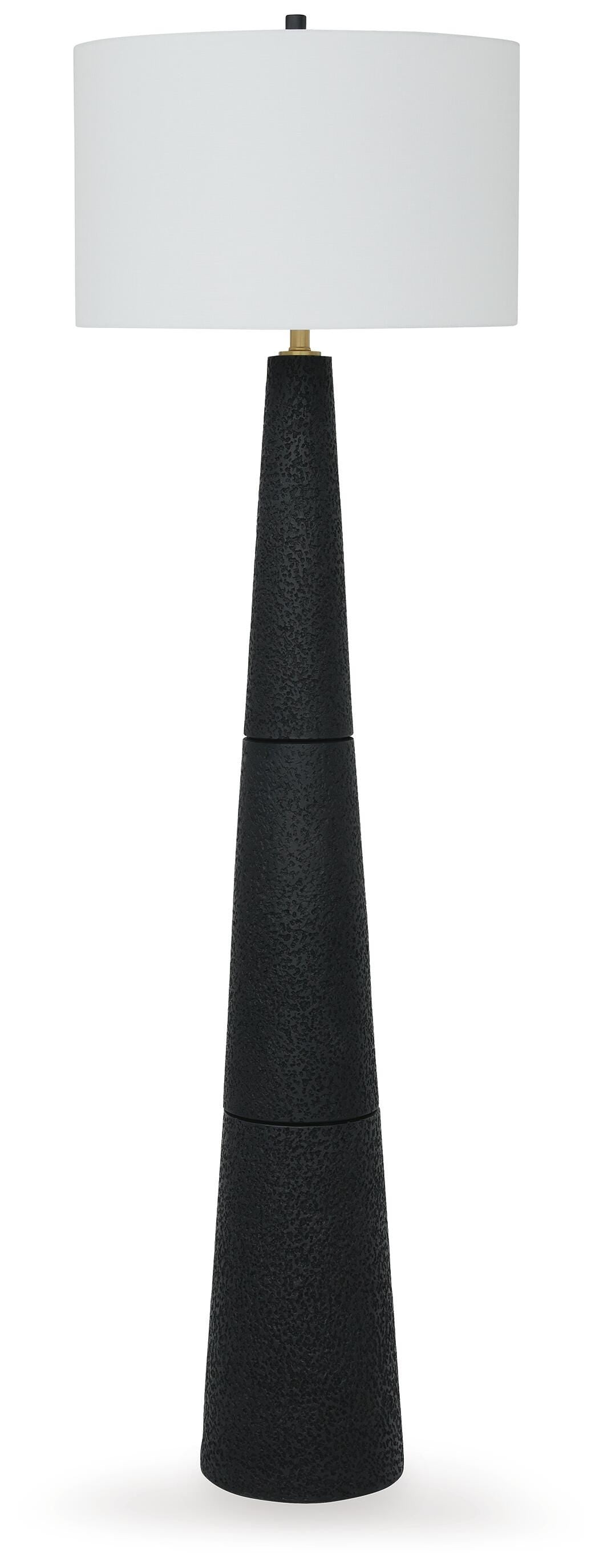 Hallburg Poly Floor Lamp (1/CN) - Black