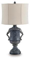 Morvanford Poly Table Lamp (1/CN) - Antique Black