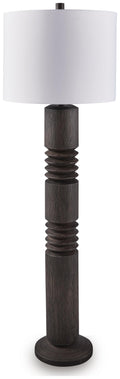 Fainwell Poly Floor Lamp (1/CN) - Distressed Black