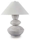 Brickdon Poly Table Lamp (1/CN) - Distressed White