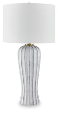 Lanwell Poly Table Lamp (1/CN) - Antique Gray