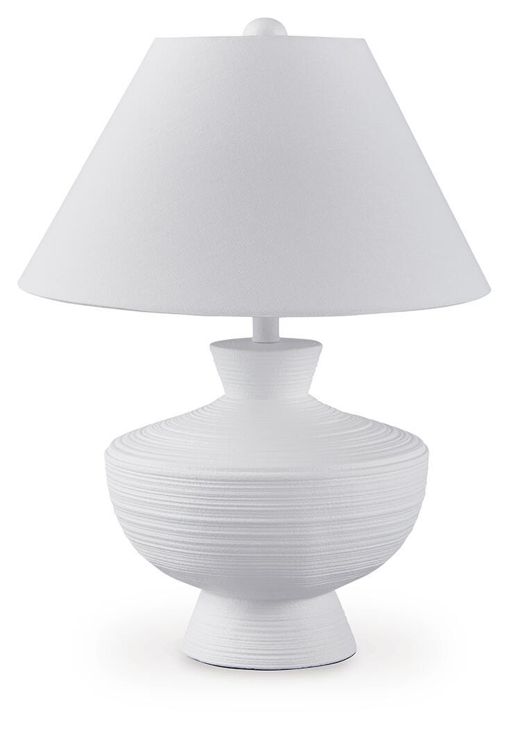Harelwood Poly Table Lamp (1/CN) - White