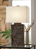 Heathbury Paper Table Lamp (1/CN) - Antique Brown