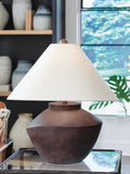 Honsworth Poly Table Lamp (1/CN) - Antique Brown