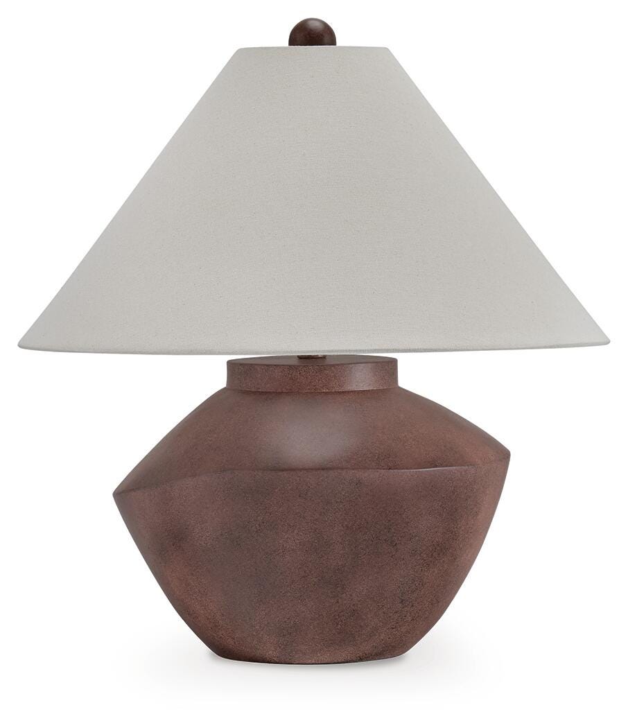 Honsworth Poly Table Lamp (1/CN) - Antique Brown