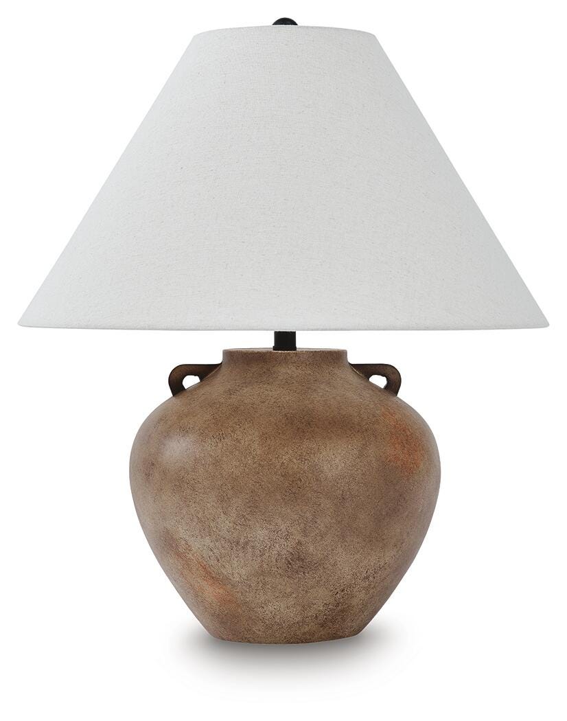Ferrilby Poly Table Lamp (1/CN) - Antique Beige