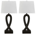 Markellton Poly Table Lamp (2/CN) - Black