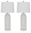 Vauville Poly Table Lamp (2/CN) - White