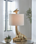 Ferrison Poly Table Lamp (1/CN) - Gold Finish