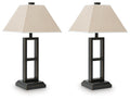 Deidra Metal Table Lamp (2/CN) - Black