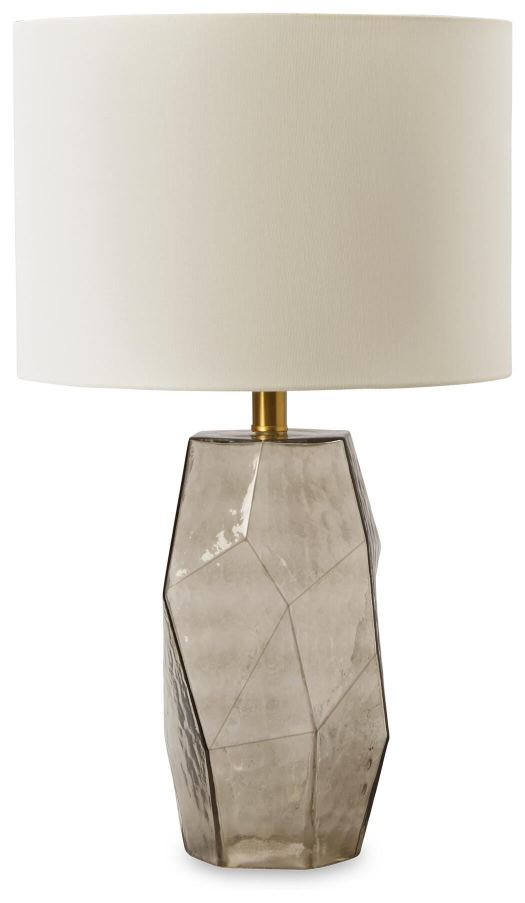 Taylow Glass Table Lamp (1/CN) - Gray