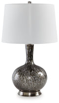 Tenslow Glass Table Lamp (1/CN) - Antique Black