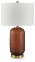 Farberman Glass Table Lamp (1/CN) - Amber