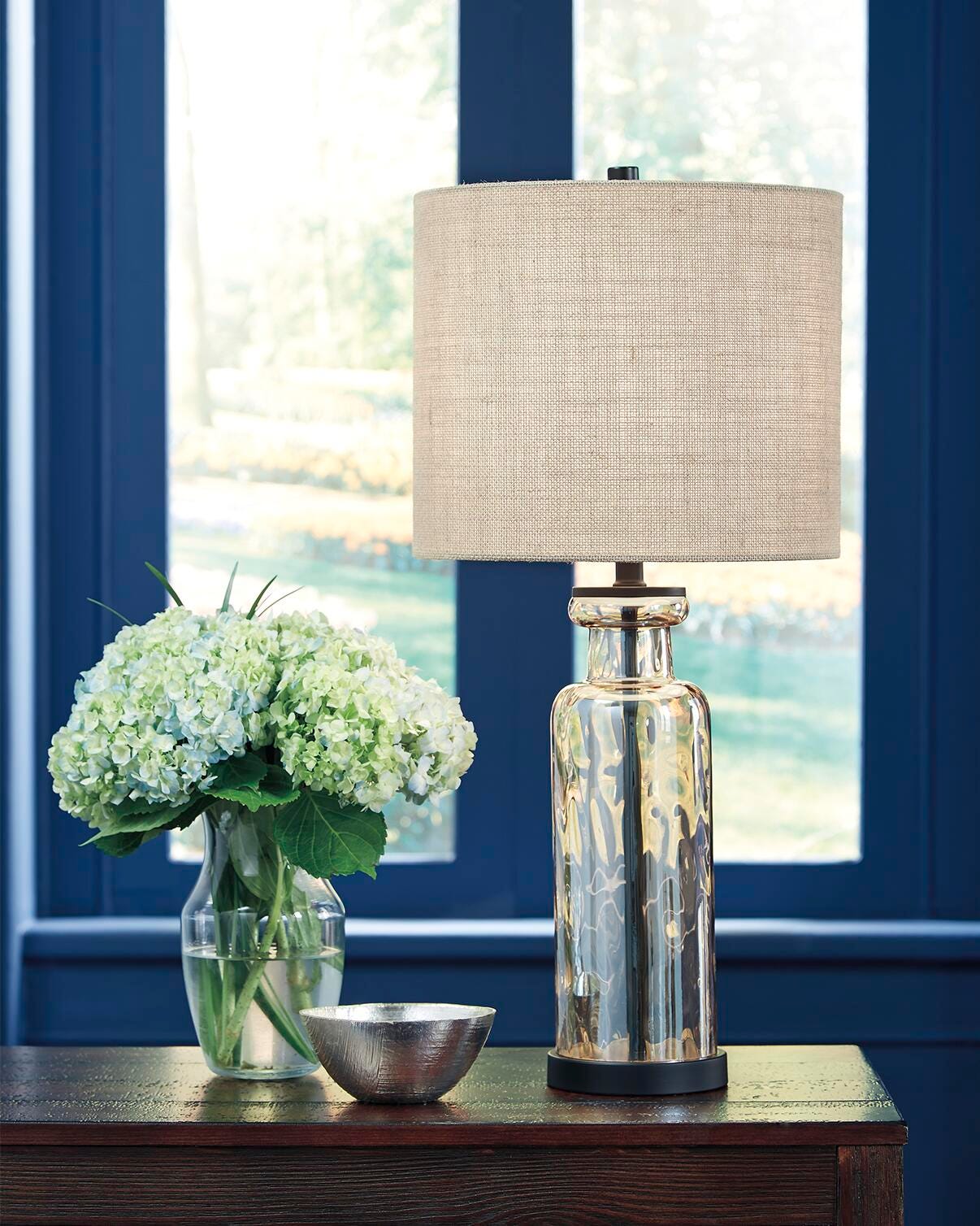 Laurentia Glass Table Lamp (1/CN) - Champagne