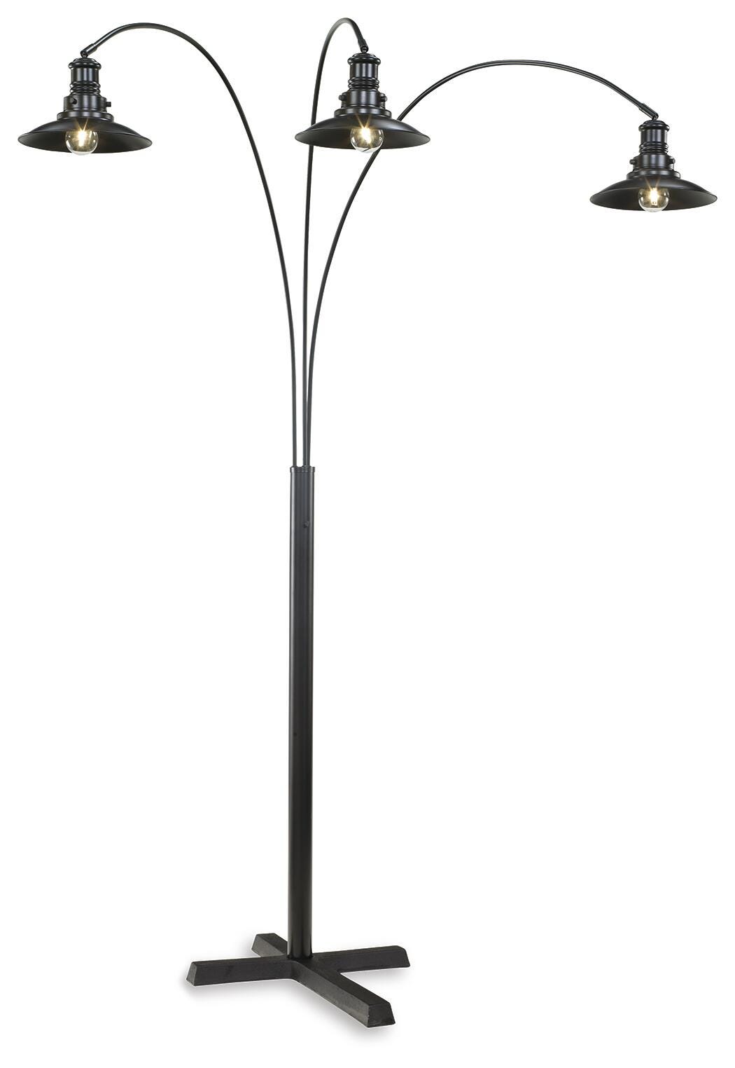 Sheriel Metal Arc Lamp (1/CN) - Black