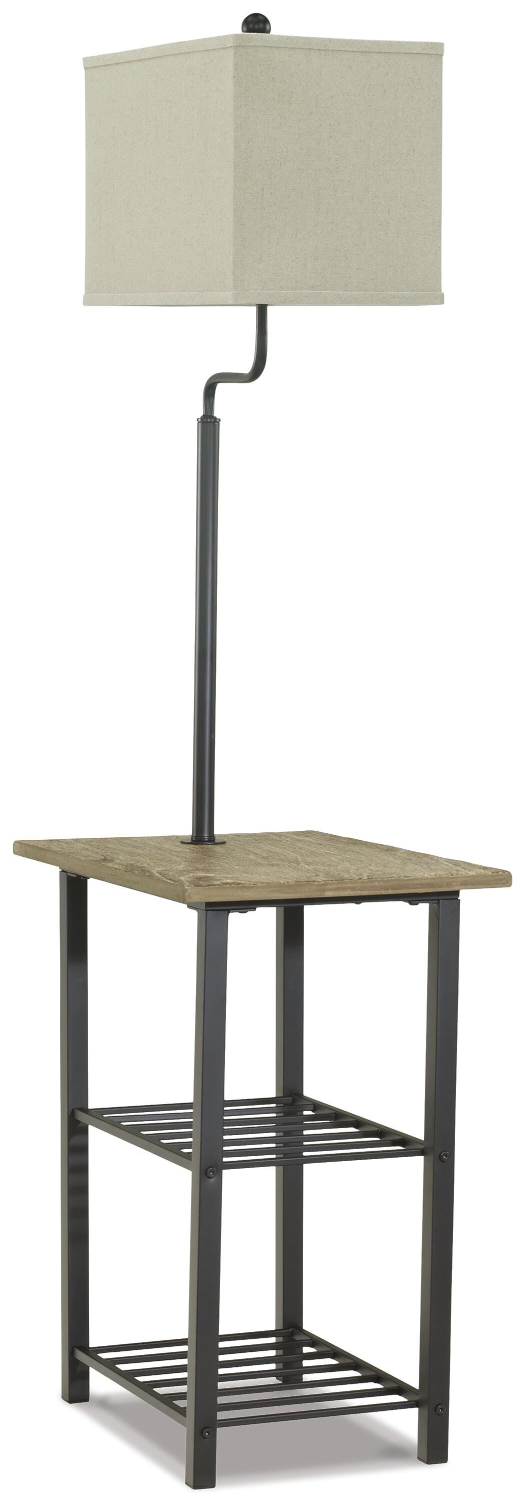 Shianne Metal Tray Lamp (1/CN) - Black