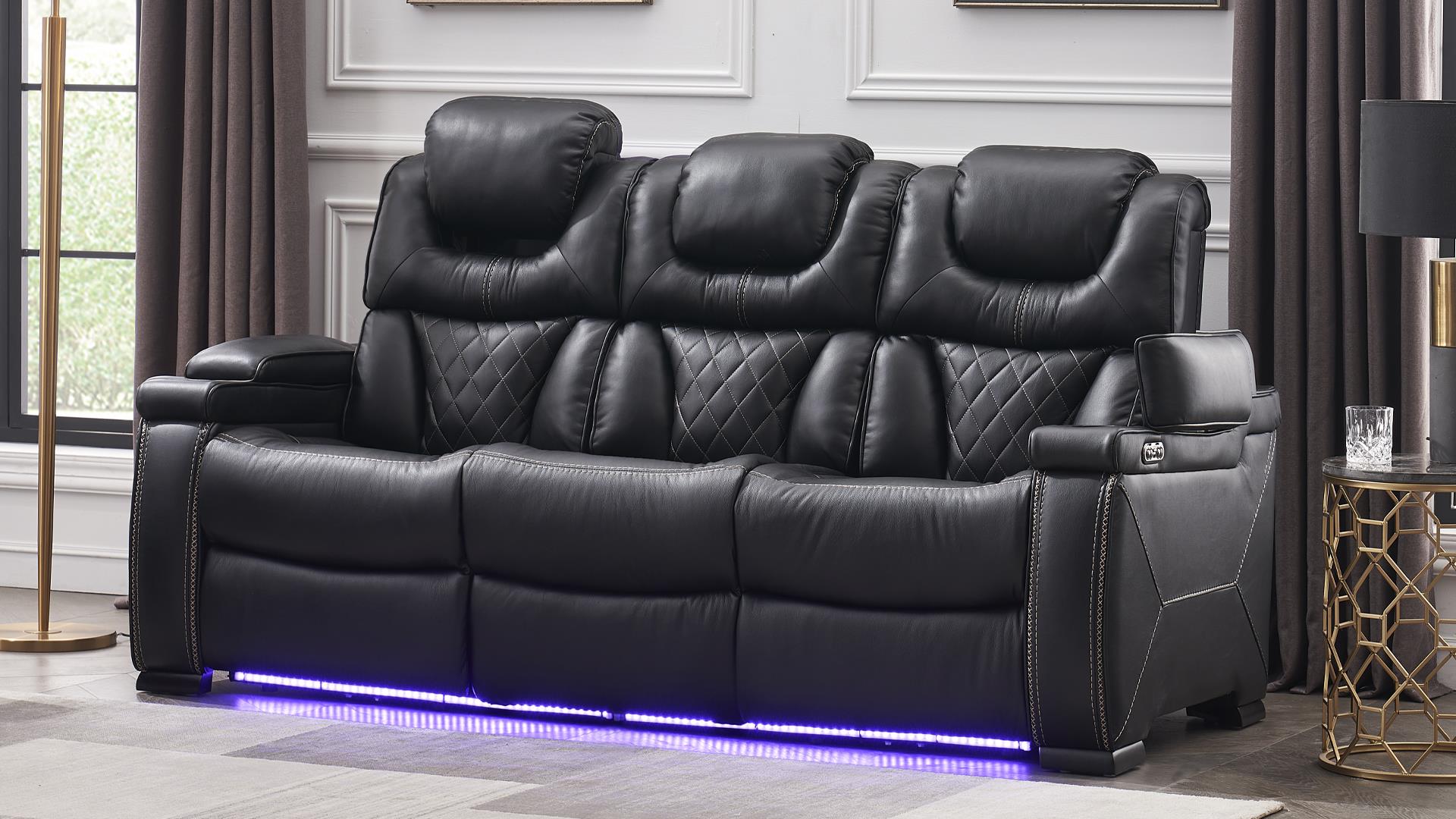 Lexus Living Room Collection - Black