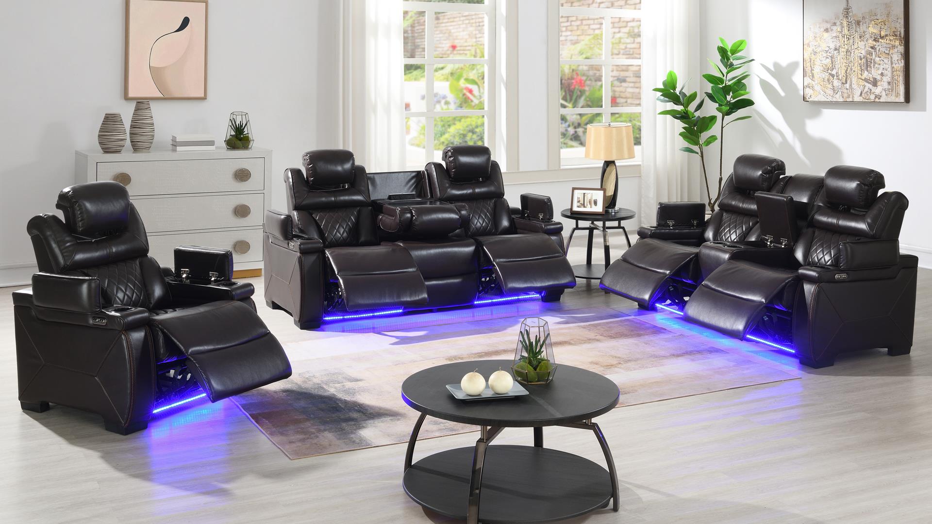 Lexus Living Room Collection - Brown