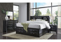 Linda Bedroom Collection - Black