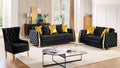 Lippa Living Room Collection - Black