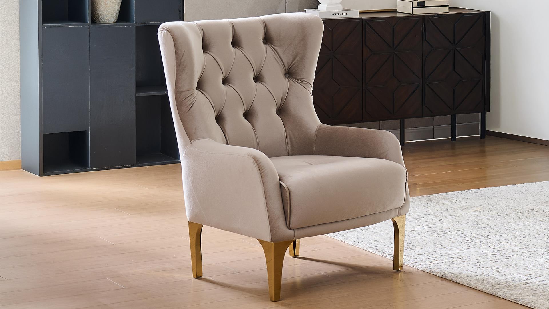 Lippa Living Room Collection - Taupe