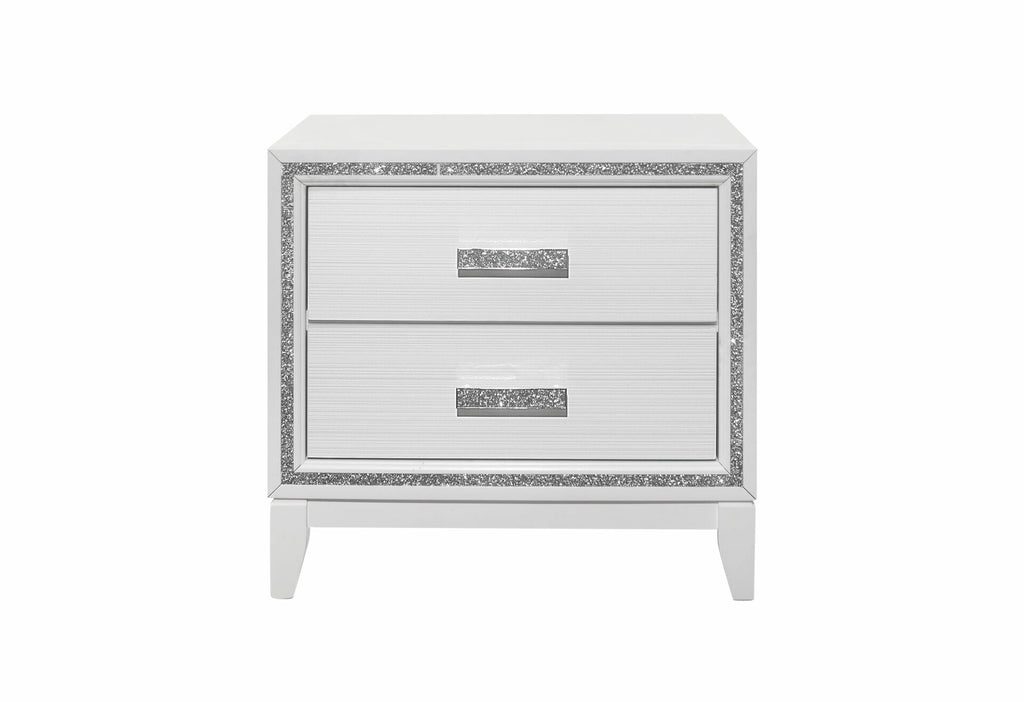 LILY WHITE QUEEN BEDROOM SET 5PCS