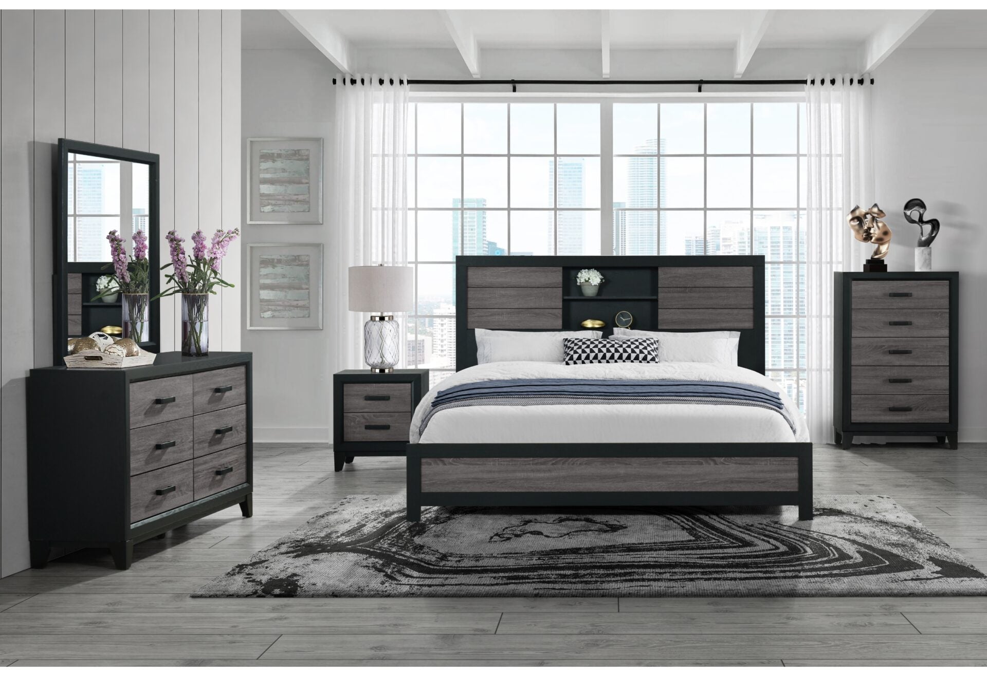 Lisbon Bedroom Collection - Black