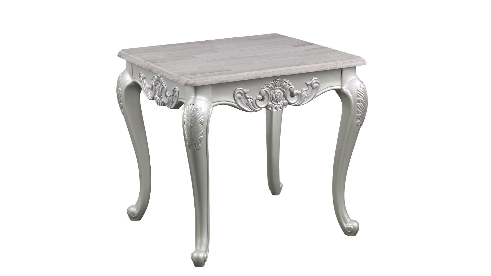 Melrose End Table Champagine