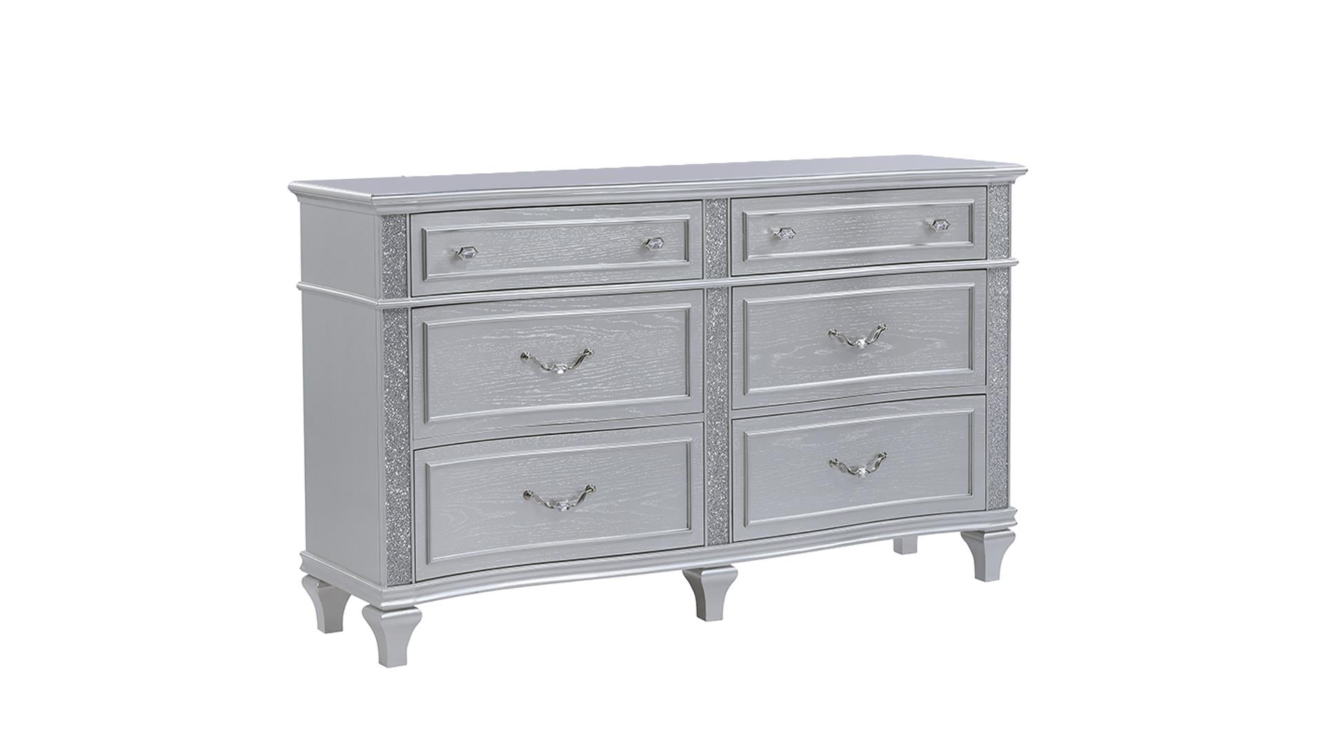 Mystic Bedroom Collection - Silver