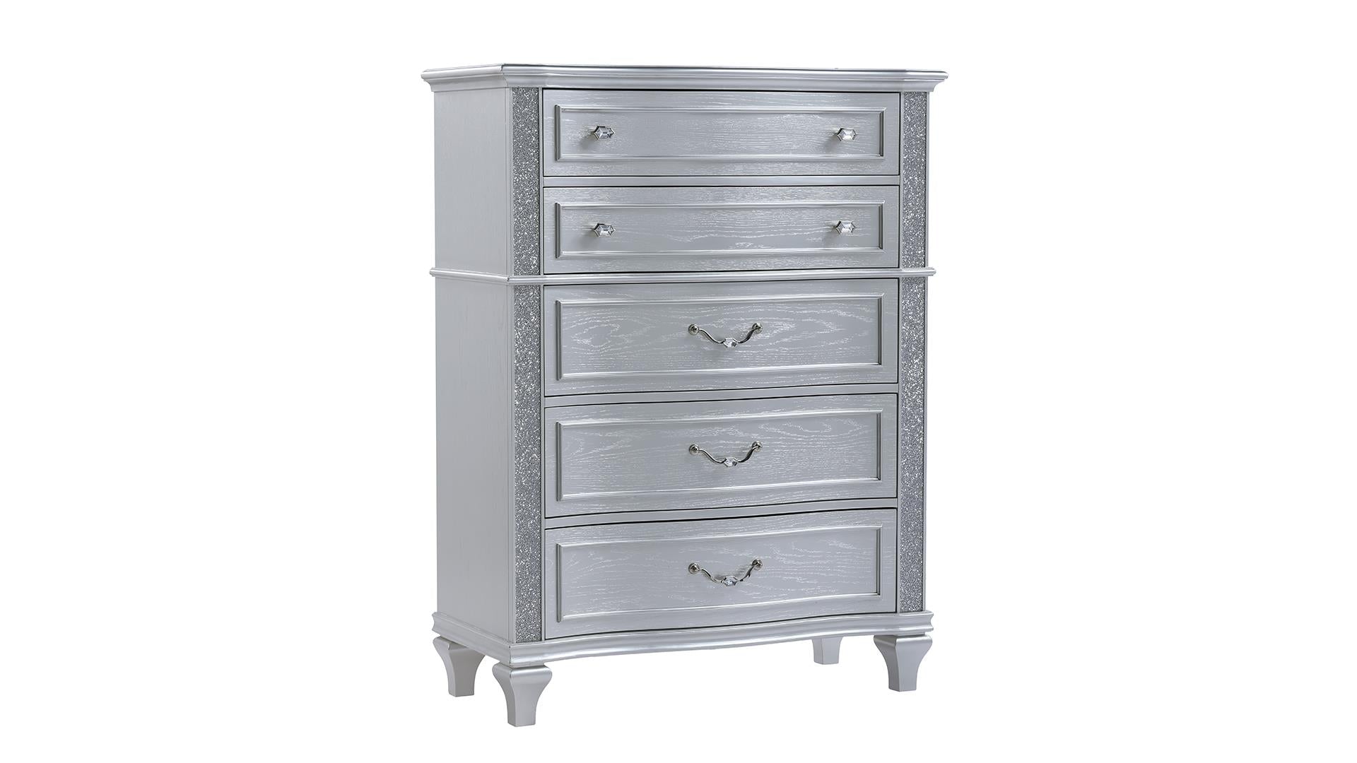 Mystic Bedroom Collection - Silver