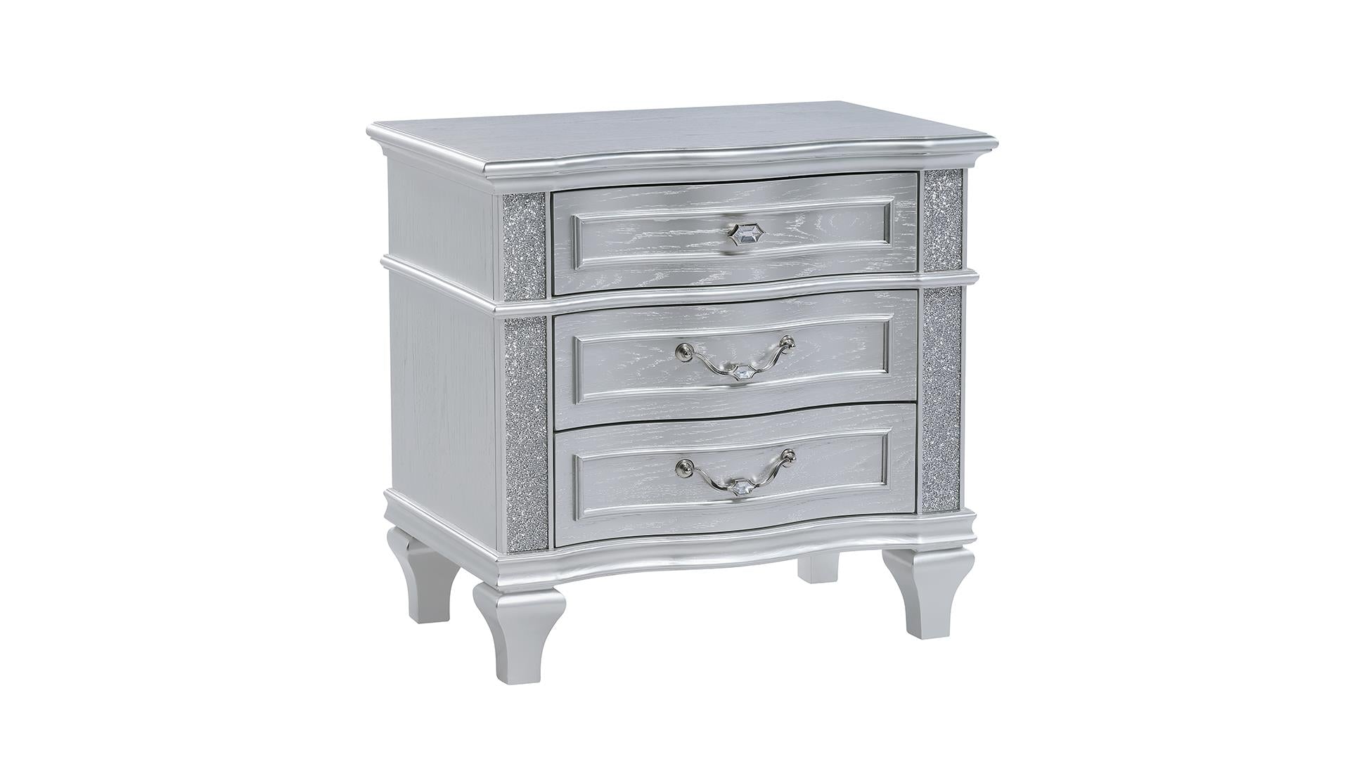Mystic Bedroom Collection - Silver