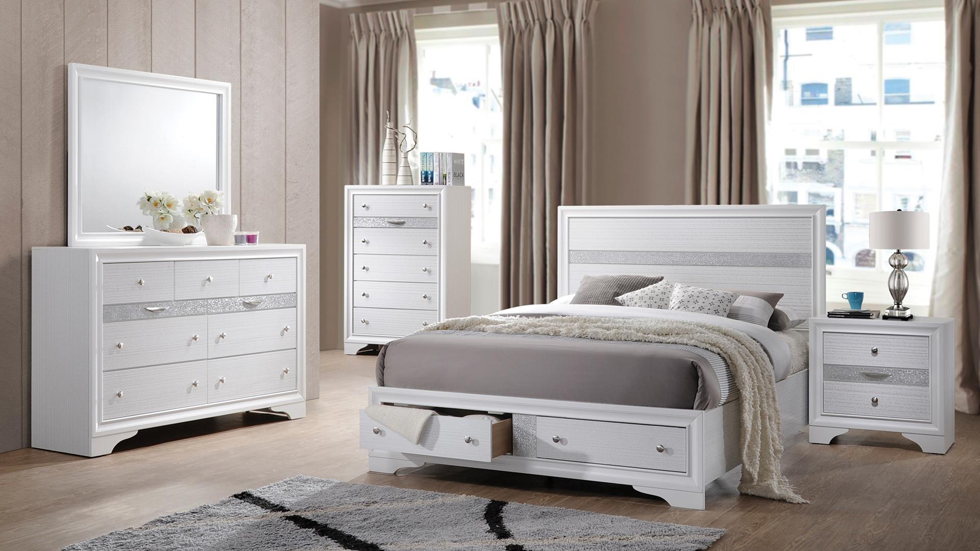Matrix Bedroom Collection - White