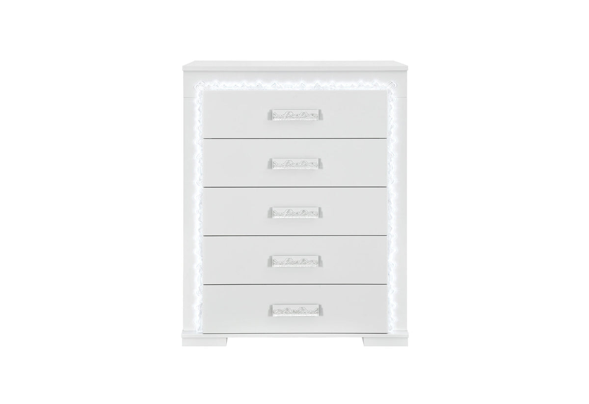 Naomi Bedroom Collection - Silver