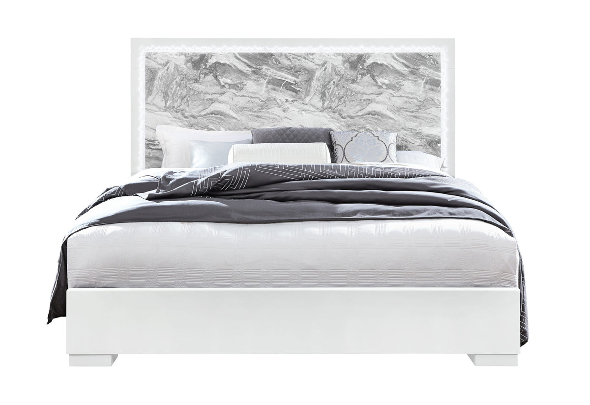 Naomi Bedroom Collection - Silver