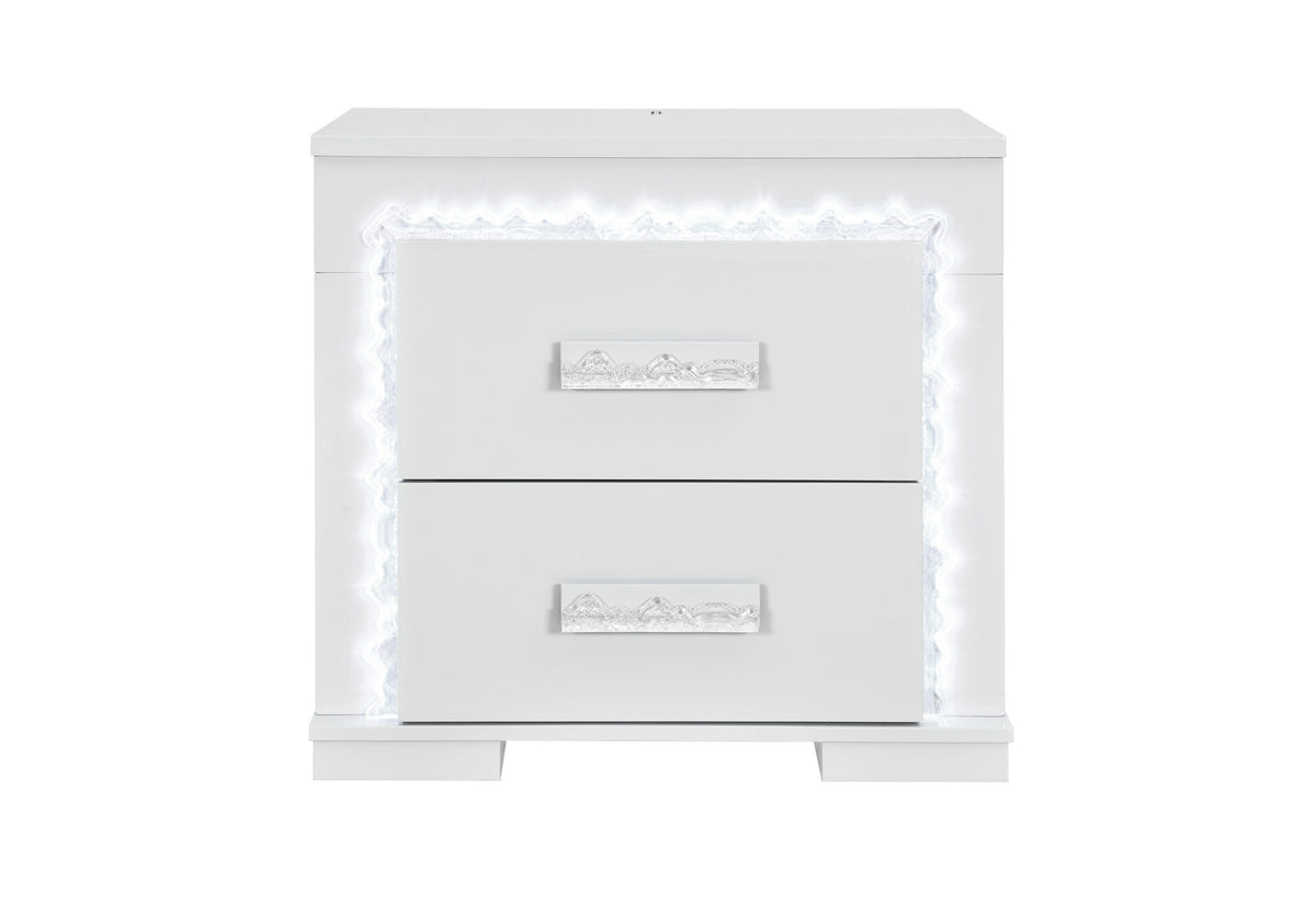 Naomi Bedroom Collection - Silver