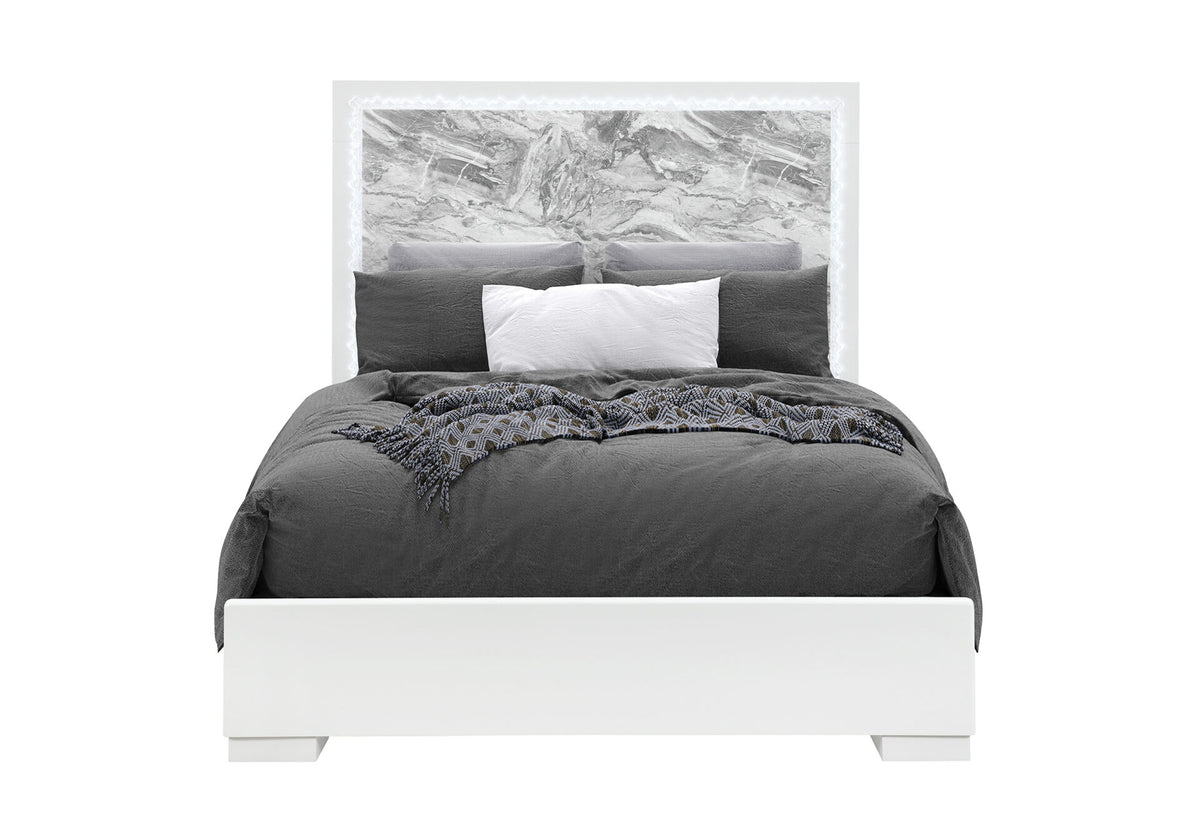 Naomi Bedroom Collection - Silver