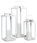 Gilmerland Lantern Set (3/CN) - White