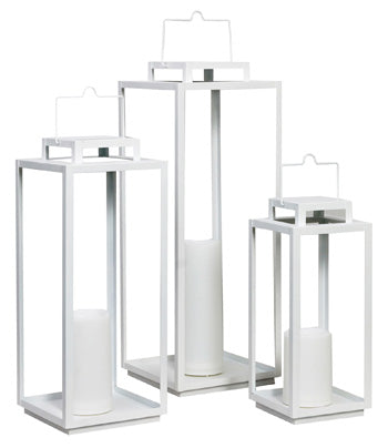 Gilmerland Lantern Set (3/CN) - White