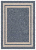 Laddsworth Rugs Collection - Blue/Ivory