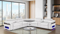 Nova Sectional Sofa in White