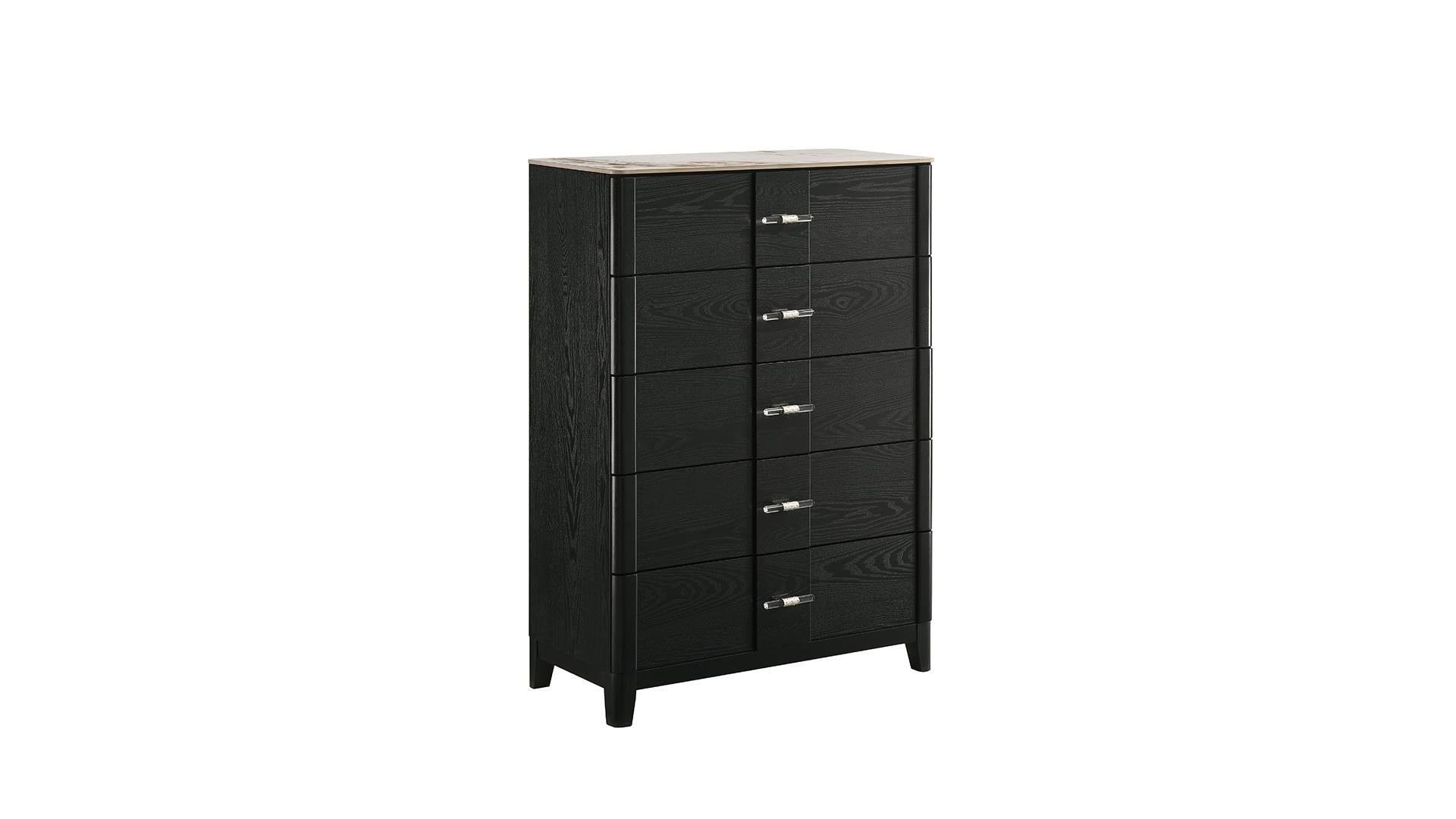 Opel Bedroom Collection - Black
