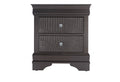 Pompei Bedroom Collection - Metallic Grey
