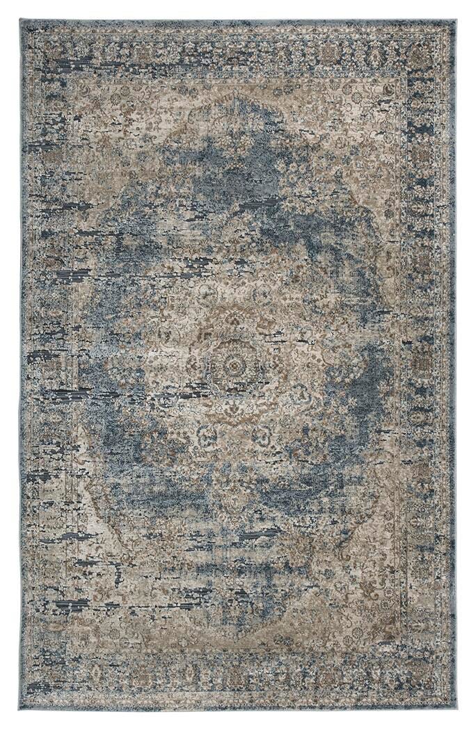 South Rugs Collection - Blue/Beige