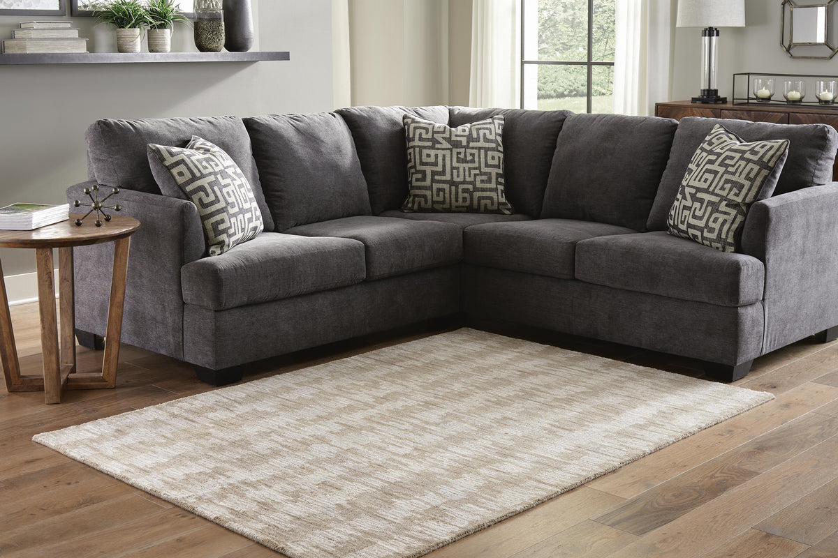 Abanlane Medium Rug - Brown/Cream