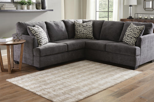 Abanlane Medium Rug - Brown/Cream