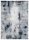 Leonelle Large Rug - White/Blue/Gray