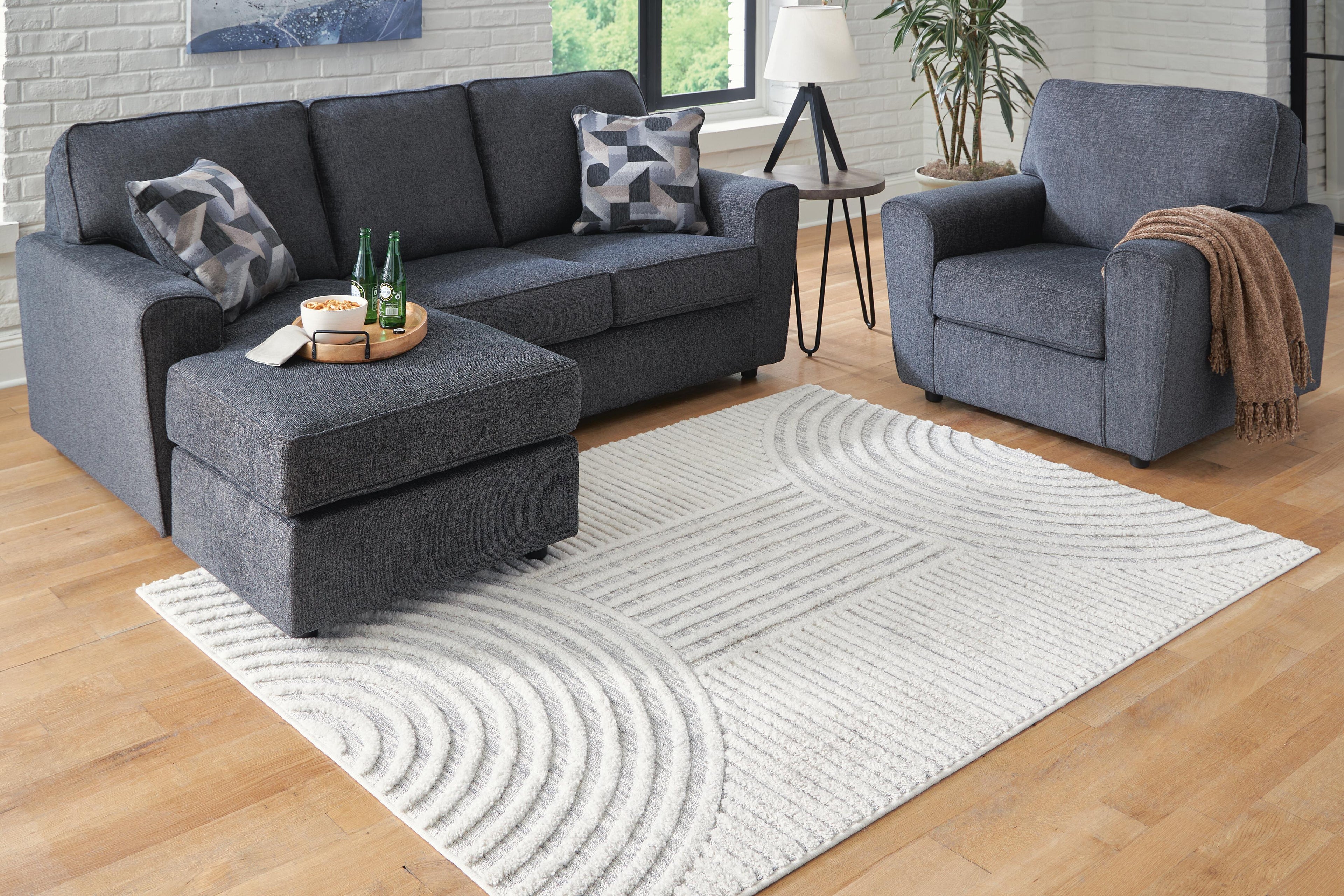 Lambworth Rugs Collection - Gray/Cream